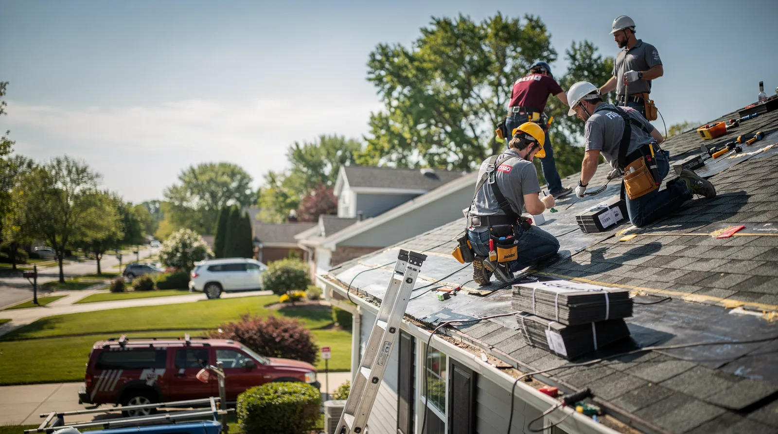 Roof Repair in Hamel, IL around you